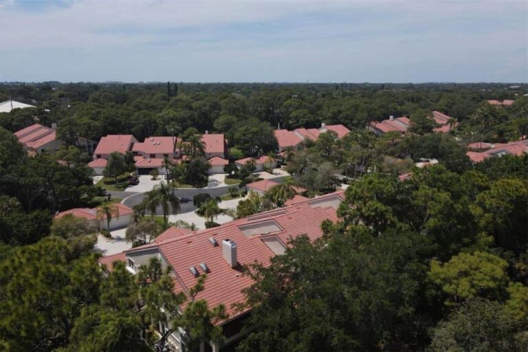 Fairway Woods Condos in Palmer Ranch Sarasota, FL. - Aerial