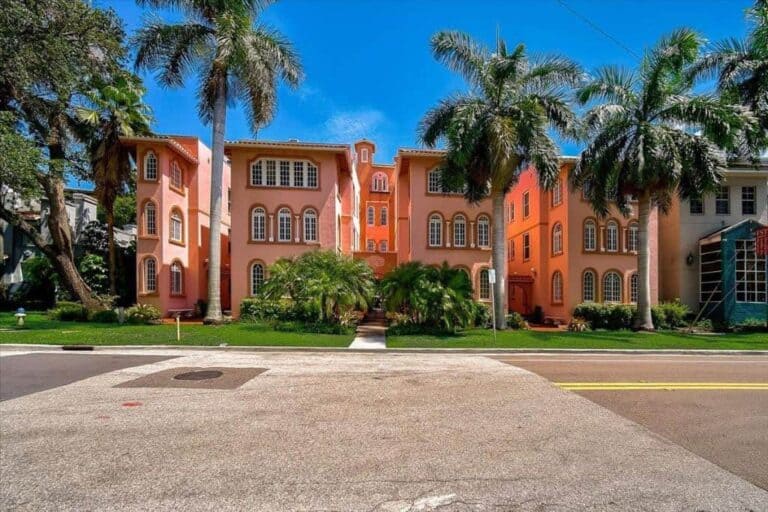 Frances Carlton Condos in Downtown Sarasota, FL. - Building