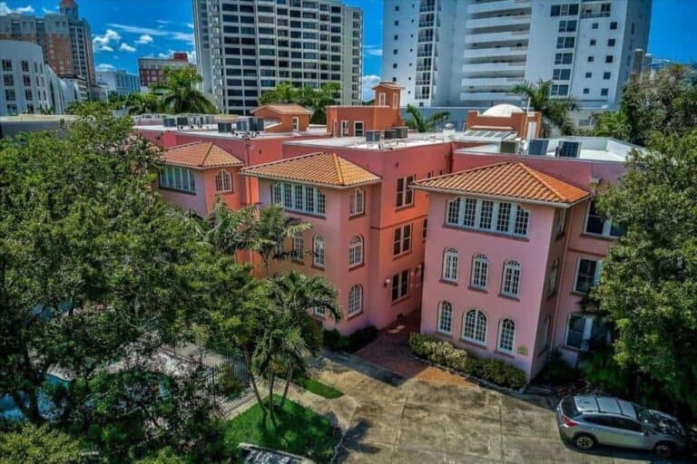 Frances Carlton Condos in Downtown Sarasota, FL. - Building