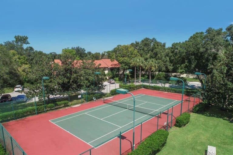Gardens At Palm Aire Condos in Sarasota, FL. - Tennis Court