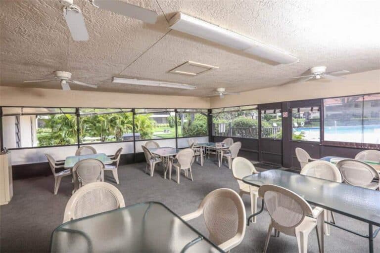 Gardens At Palm Aire Condos in Sarasota, FL. - Covered Pavilion