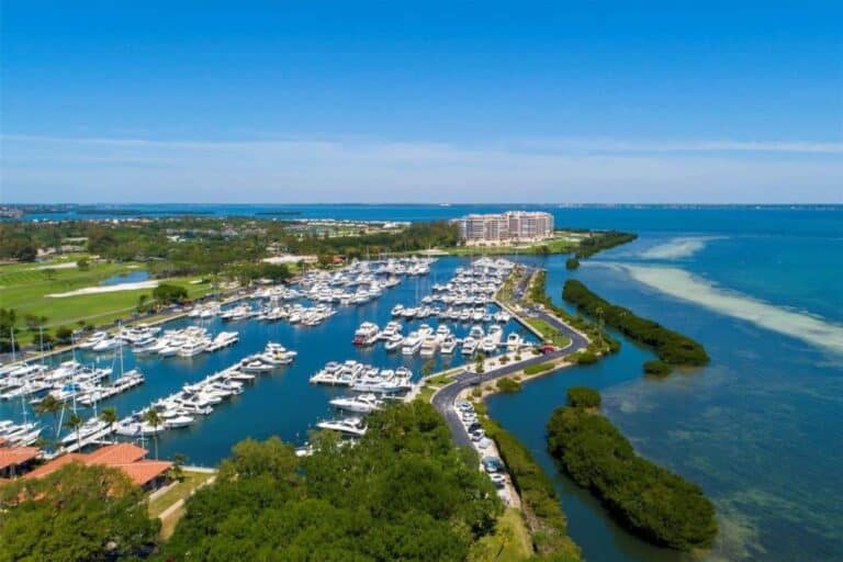 Grand Bay Condos in Longboat Key, FL. - Marina