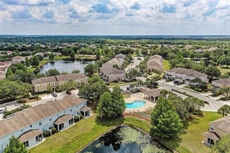 Greenbrook Walk Condos For Sale in Lakewood Ranch FL. - Aerial
