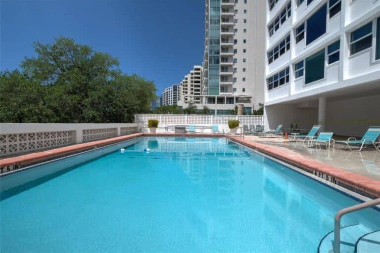 Gulfstream Towers Condos in Downtown Sarasota, FL. - Pool