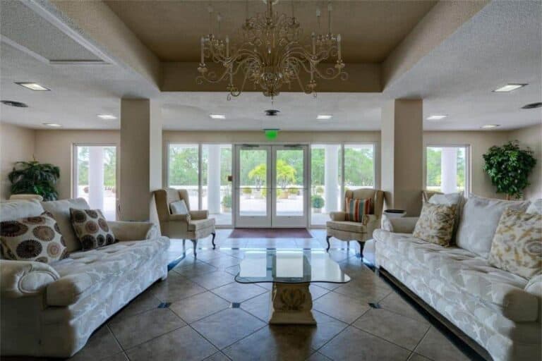 Gulfstream Towers Condos in Downtown Sarasota, FL. - Lobby