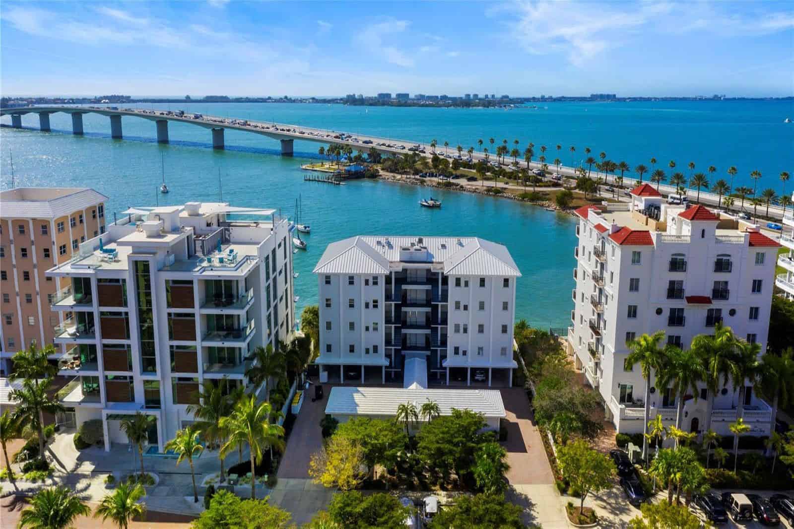 Harbor House Condos For Sale in Downtown Sarasota, FL.