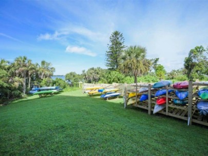 Hidden Bay Condos in Osprey FL. - Kayak Storage