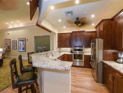 Hidden Bay Condos in Osprey FL. - Clubroom Kitchen