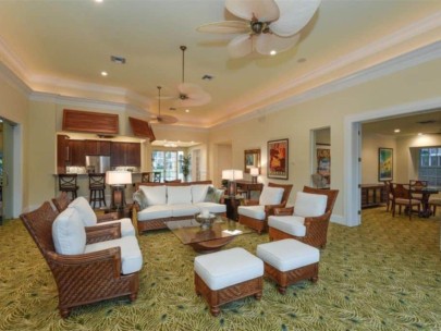 Hidden Bay Condos in Osprey FL. - Clubroom