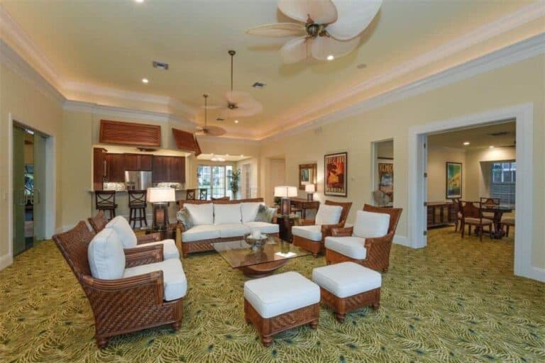 Hidden Bay Condos in Osprey FL. - Clubroom