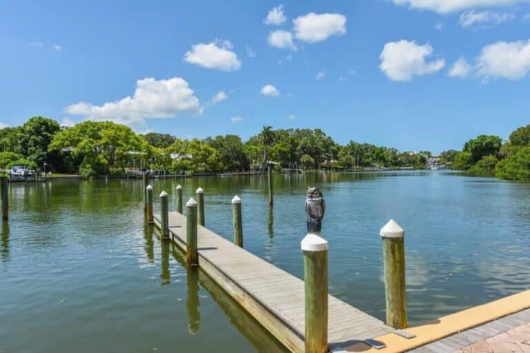 Hudson Crossing Condos in Downtown Sarasota, FL. - Boat Dock