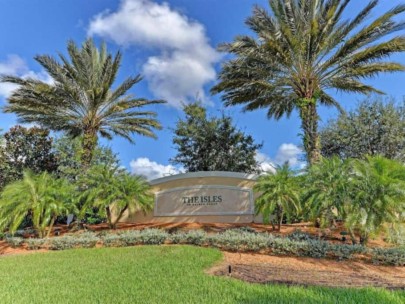 Isles of Sarasota in Palmer Ranch Sarasota, FL. - Entrance Sign