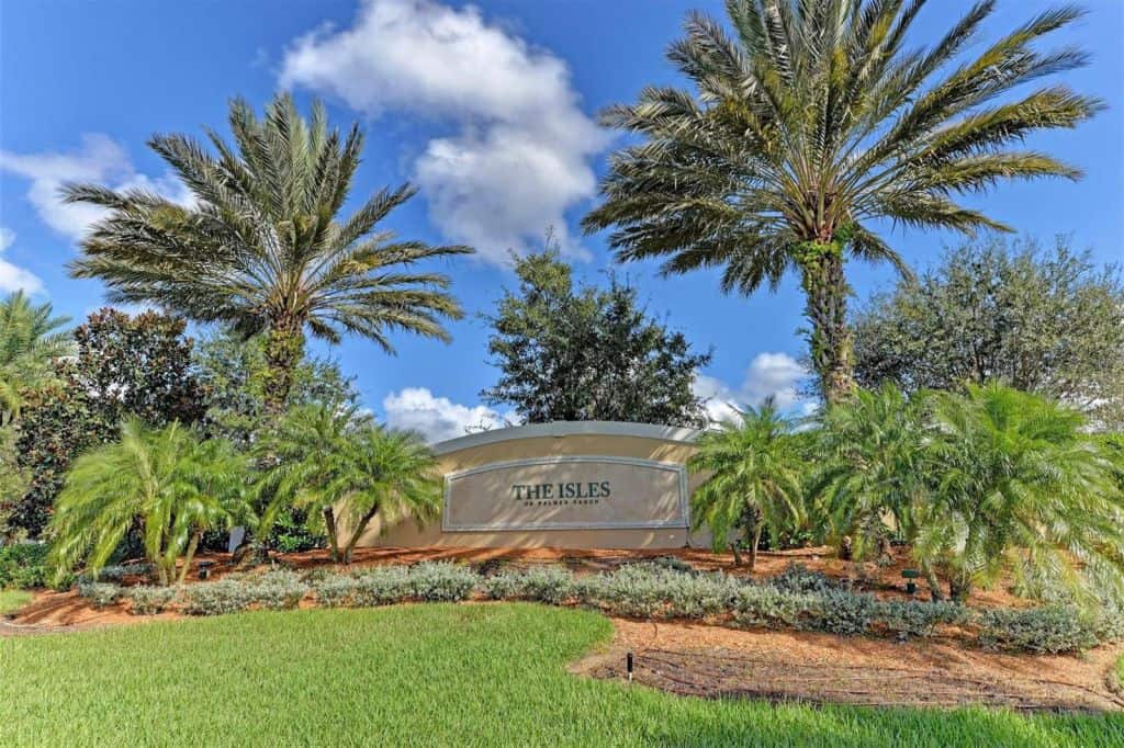 Isles of Sarasota in Palmer Ranch Sarasota, FL. - Entrance Sign