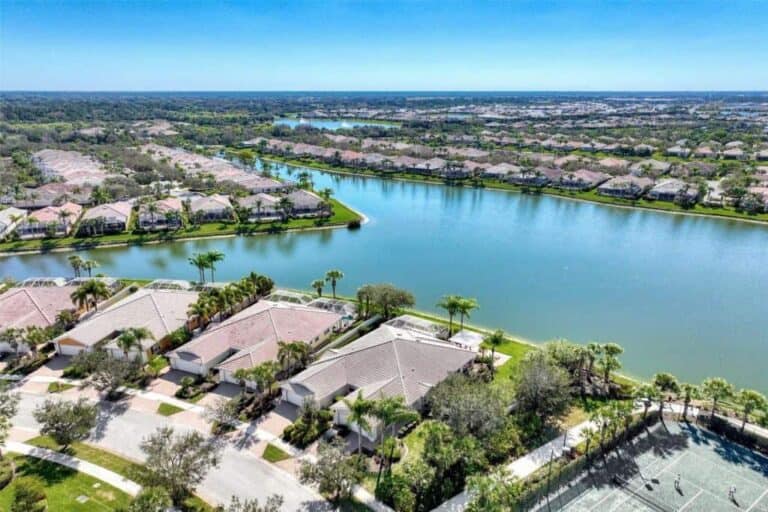 Isles of Sarasota in Palmer Ranch Sarasota, FL. - Aerial