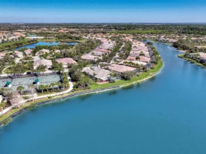 Isles of Sarasota in Palmer Ranch Sarasota, FL. - Lake Aerial