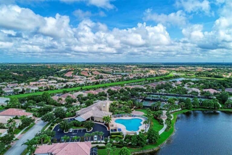 Isles of Sarasota in Palmer Ranch Sarasota, FL. - Amenity Center Aerial