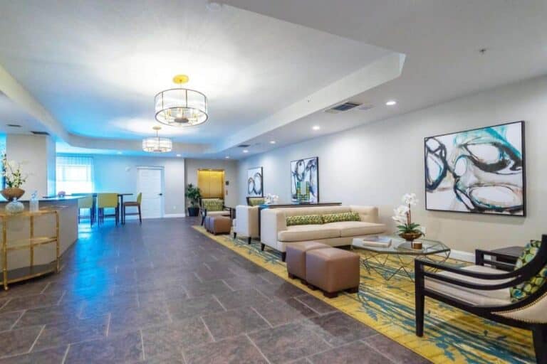 Kanaya Condos in Downtown Sarasota, FL. - Lobby