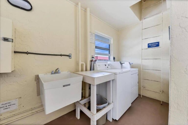 La Siesta Condos in Siesta Key, FL. - Laundry Room