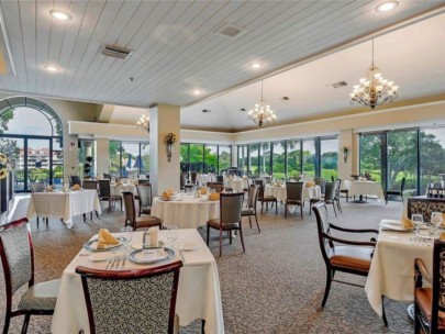 Prestancia in Palmer Ranch Sarasota, FL. - Prestancia Golf Club Dining Room