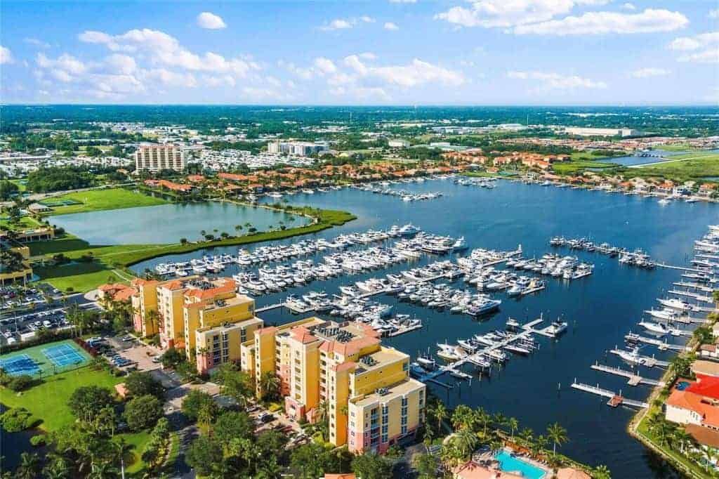 Laguna Condos in Riviera Dunes Palmetto, FL. - Marina