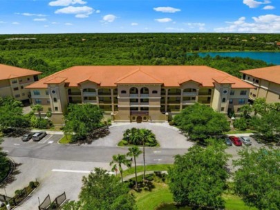 Lake Vista Residences Condos in Lakewood Ranch, FL. - Building Aerial