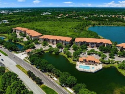 Lake Vista Residences Condos in Lakewood Ranch, FL. - Building Aerial