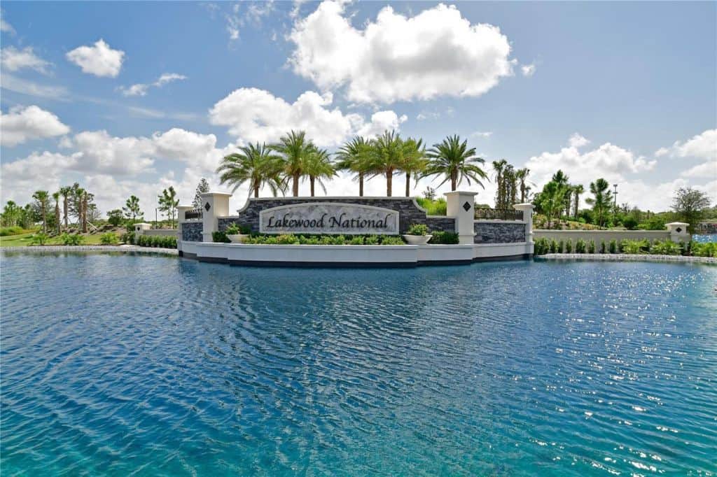 Lakewood National in Lakewood Ranch, FL. - Entry Sign