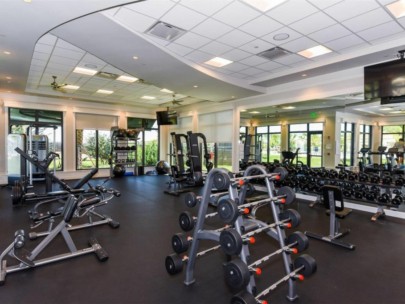 Lakewood National in Lakewood Ranch, FL. - Fitness Room