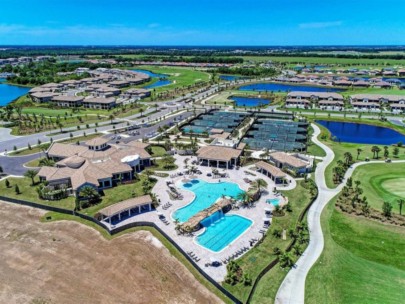 Lakewood National in Lakewood Ranch, FL. - Aerial