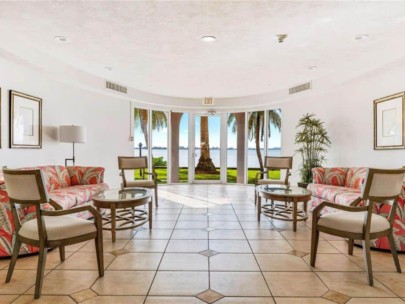 Le Chateau Condos in Downtown Sarasota, FL. - Lobby