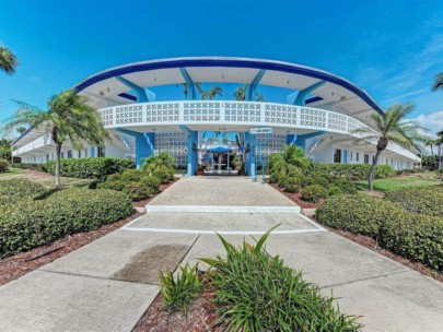 Lido Dorset Condos in Lido Key Sarasota, FL. - Front of Building