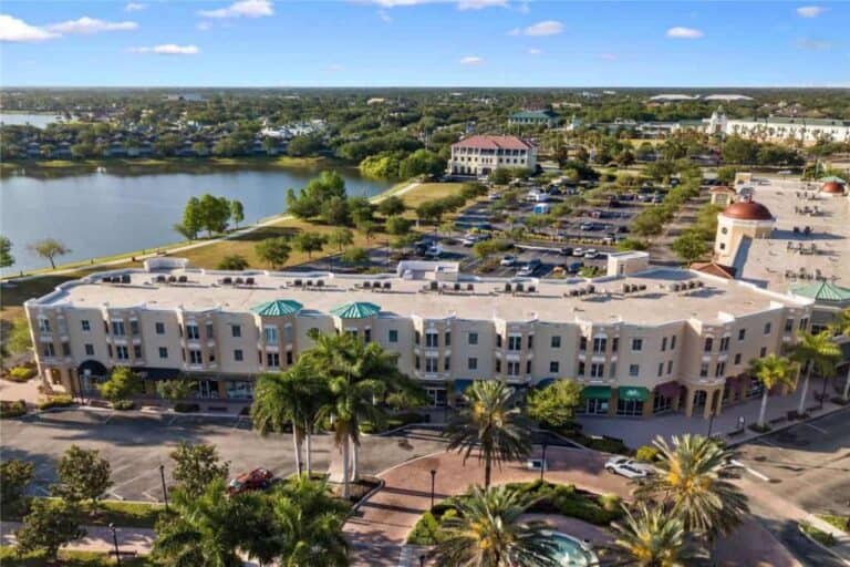Lofts On Main Street Condos in Lakewood Ranch, FL. - Aerial