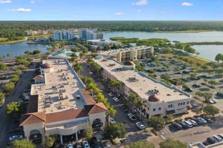 Lofts On Main Street Condos in Lakewood Ranch, FL. - Aerial View