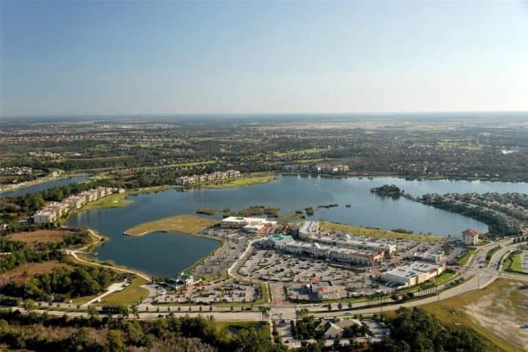 Lofts On Main Street Condos in Lakewood Ranch, FL. - Aerial