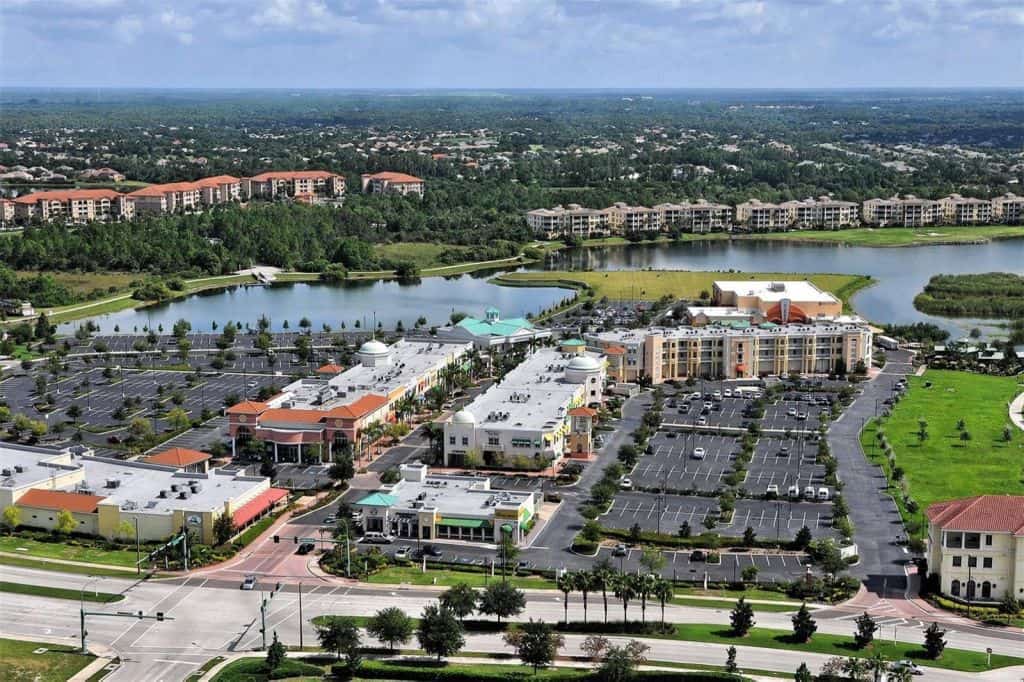 Lofts On Main Street Condos in Lakewood Ranch, FL. - Aerial View