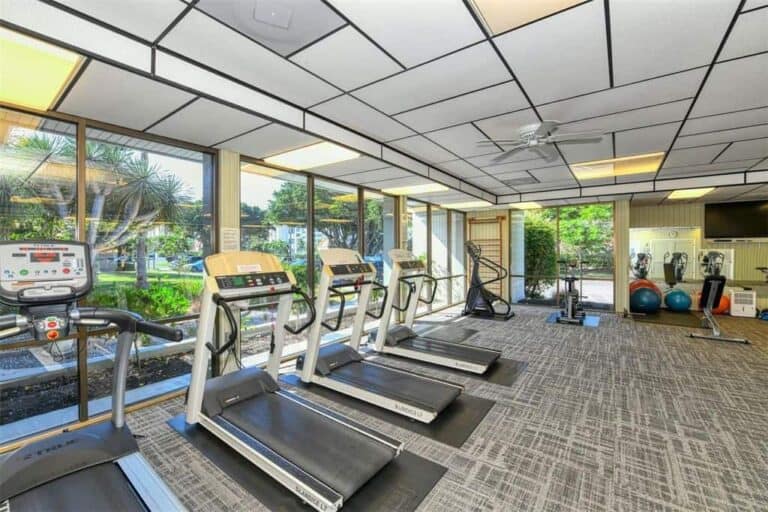 Longboat Harbour Condos in Longboat Key, FL. - Fitness Room