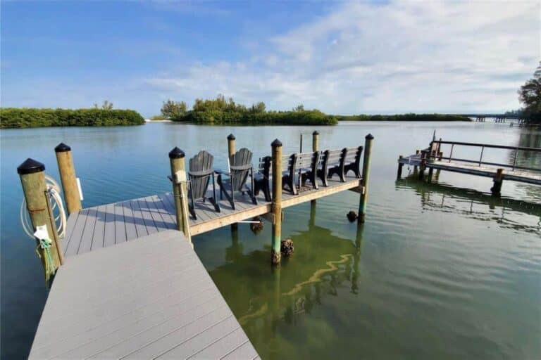 Longboat Pass Condos in Longboat Key, FL. - Pier