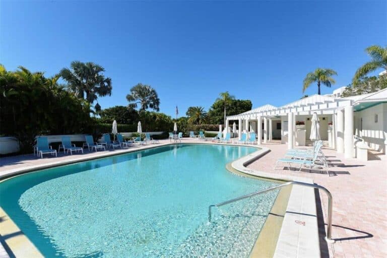 Marina Bay Condos in Longboat Key, FL. - Pool