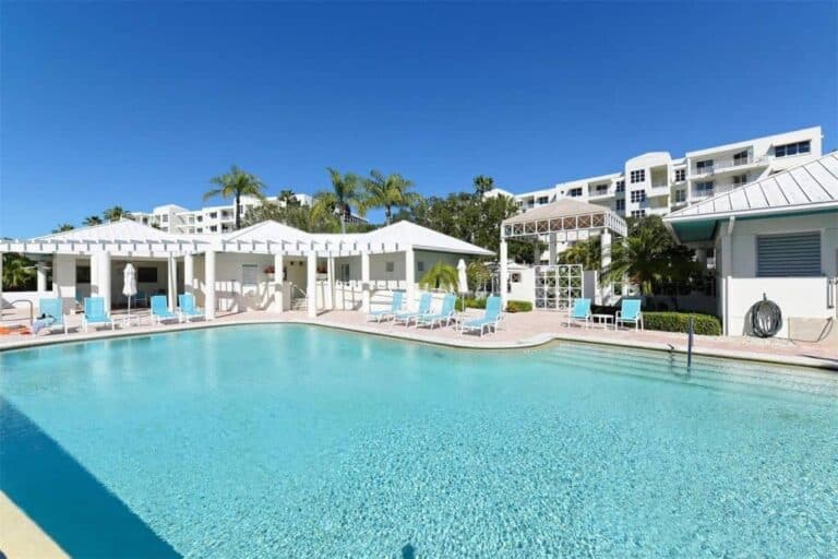 Marina Bay Condos in Longboat Key, FL. - Pool