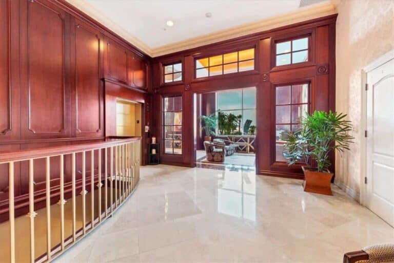 Marina Tower Condos in Downtown Sarasota, FL. - Interior Lobby