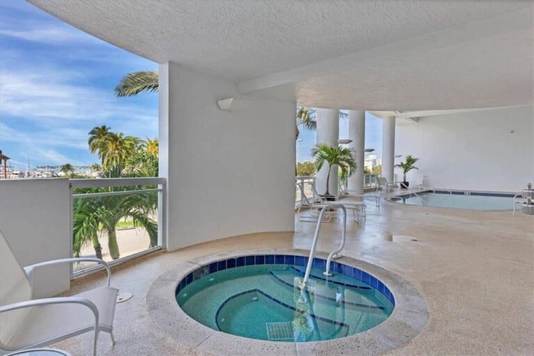 Marina Tower Condos in Downtown Sarasota, FL. - Hot Tub