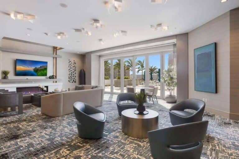 Mark Sarasota Condos in Downtown Sarasota, FL. - Clubroom