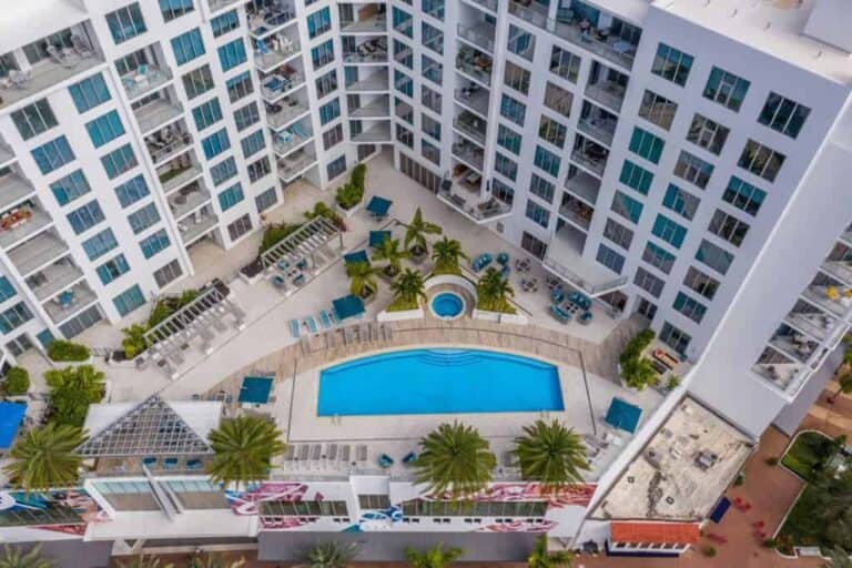 Mark Sarasota Condos in Downtown Sarasota, FL. - Pool