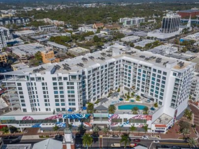 Mark Sarasota Condos in Downtown Sarasota, FL. - Building Aerial