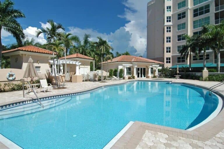 Meridian at The Oaks Condos in Osprey, FL. - Pool