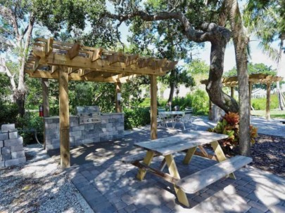 Midnight Cove Condos in Siesta Key, FL. - BBQ Grilling Area