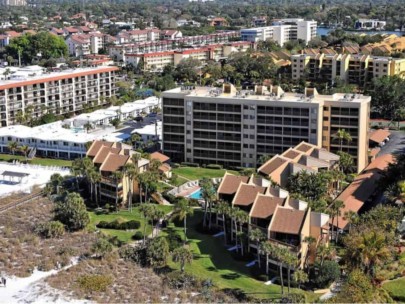 Midnight Cove Condos in Siesta Key, FL. - Building Aerial