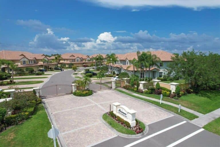 Miramar Condos in Lakewood Ranch, FL. - Entrance Sign