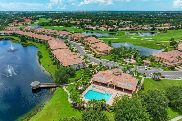 Miramar Condos in Lakewood Ranch, FL. - Aerial