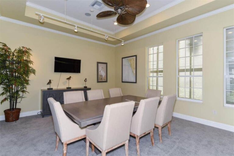 Moorings At Edgewater Condos in Lakewood Ranch, FL. - Clubhouse Interior